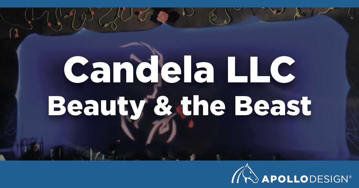 Candela, LLC Uses Apollo Gobos in Beauty and the Beast Production