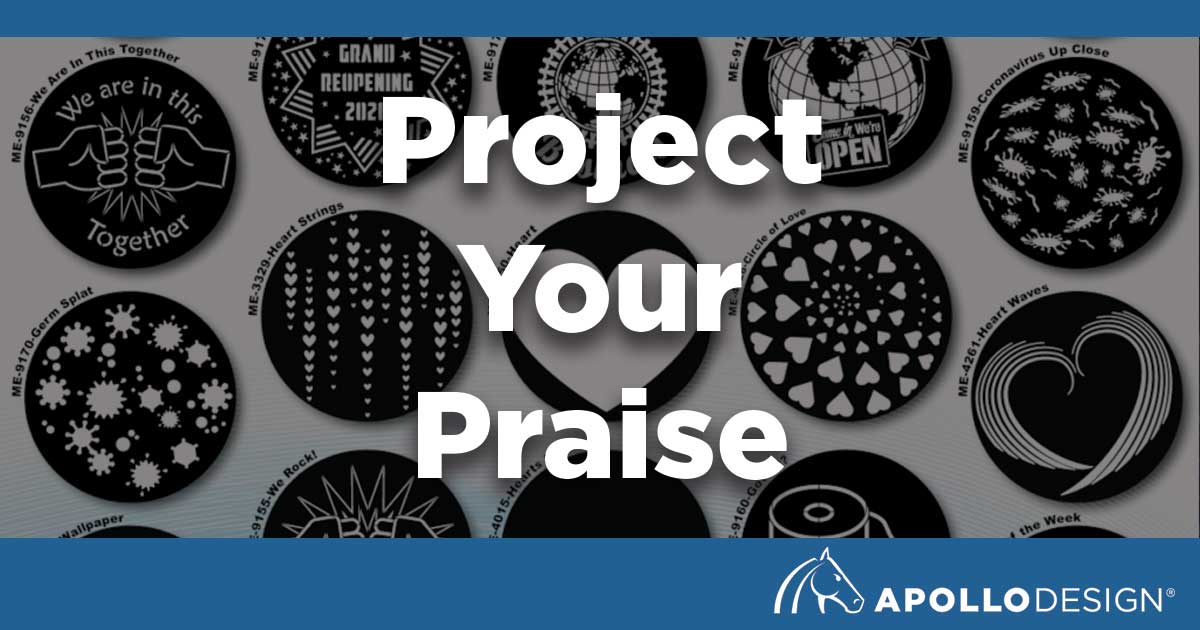 New! Project Your Praise Gobo Collection