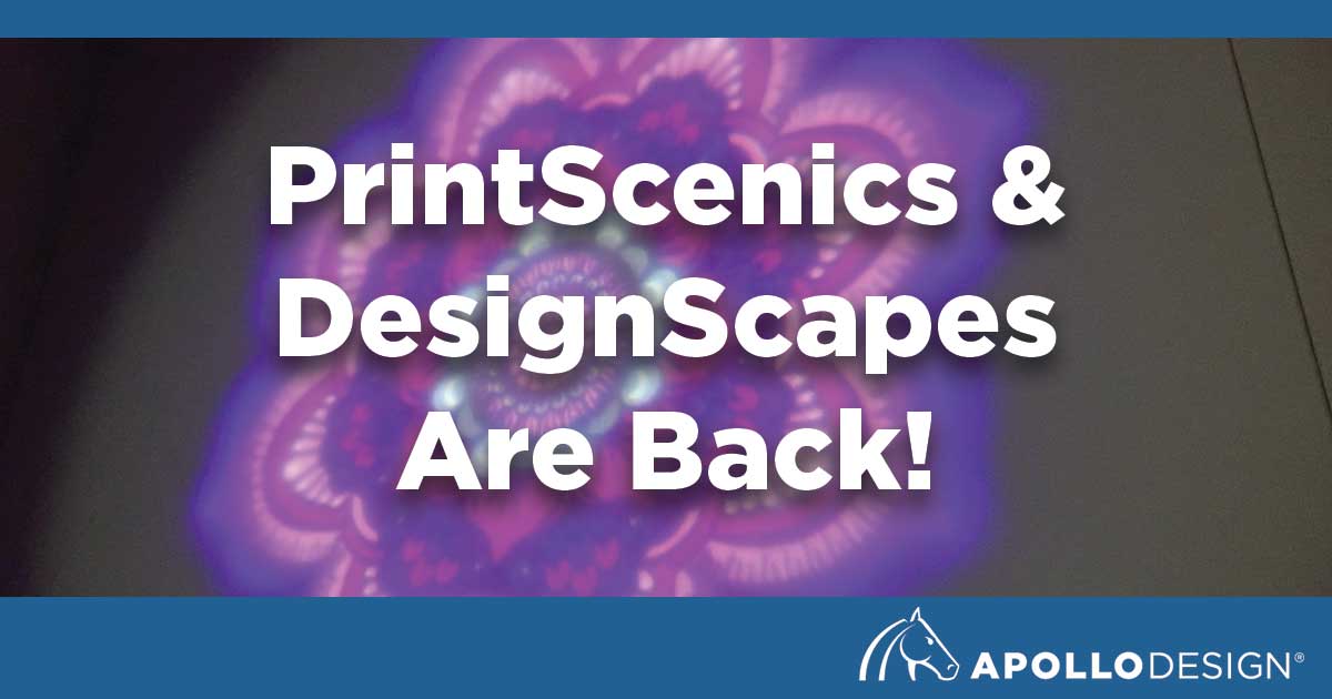 Plastic PrintScenic Gobos & DesignScapes are BACK!